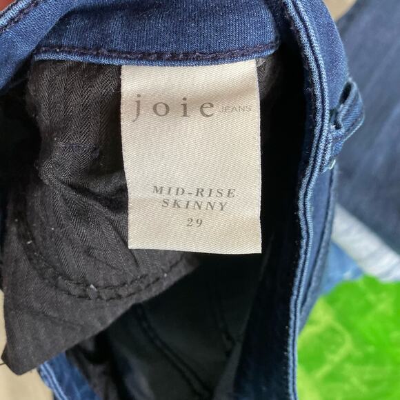 Joie Mid Rise Skinny Jeans Sz 29 - Picture 6 of 11